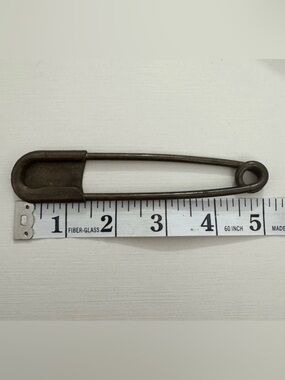 Vintage National 5" Brass Laundry Pin